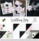DCWV®️ WEDDING DAY - GOLD FOIL DOUBLE SIDED 36Sh 12"X12" PS-005-00598